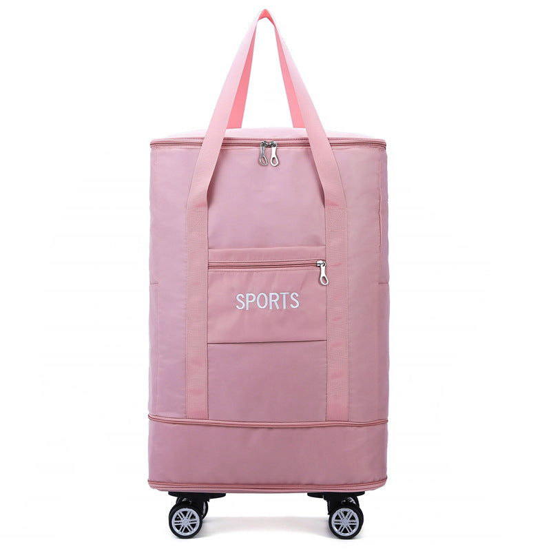 Travel Bag Large Capacity Removable Universal Wheel Portable Luggage Bag