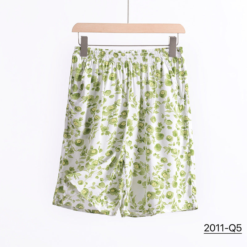 Womens Wide-leg Breathable Outerwear-friendly Lounge Pants