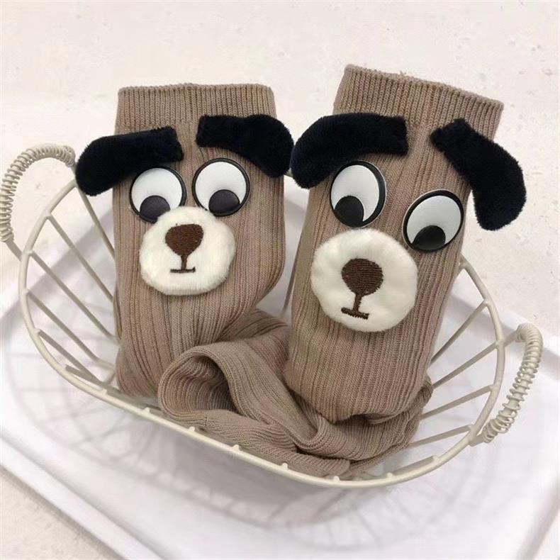 Three-dimensional Cartoon Big Ears Puppy Sweet Socks