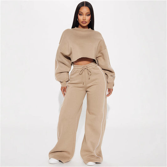Casual Fashion Long Sleeve Sport Sweatsuit