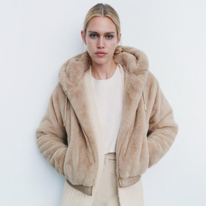 Fashionable Korean Commuter Hooded Jacket