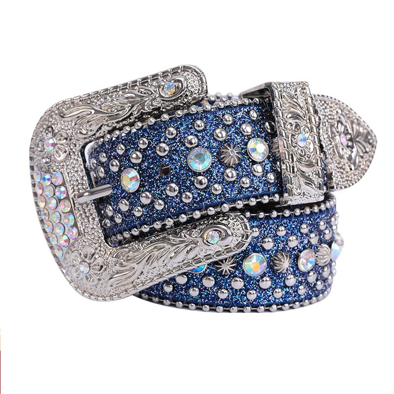 Fashionable And Fashionable Women's Rhinestone Belt