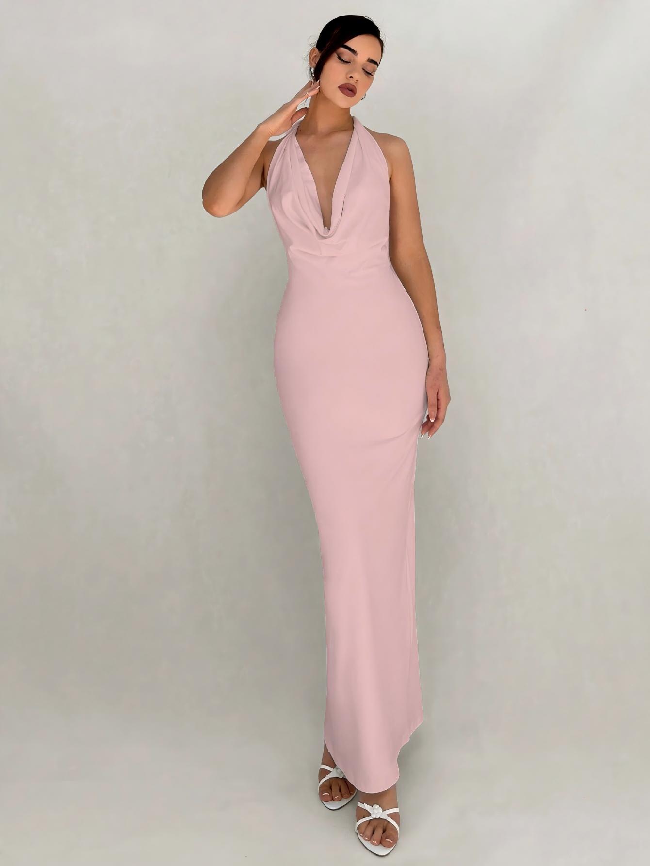Women's Fashion Modified Backless Sleeveless Dress