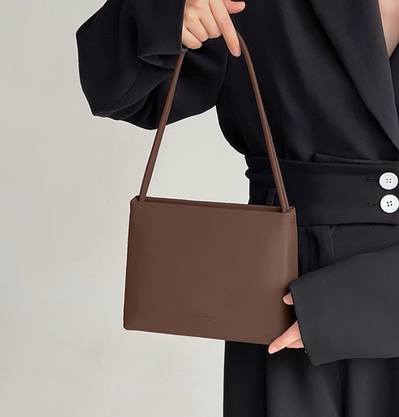 Versatile And Minimalist Square Handbag
