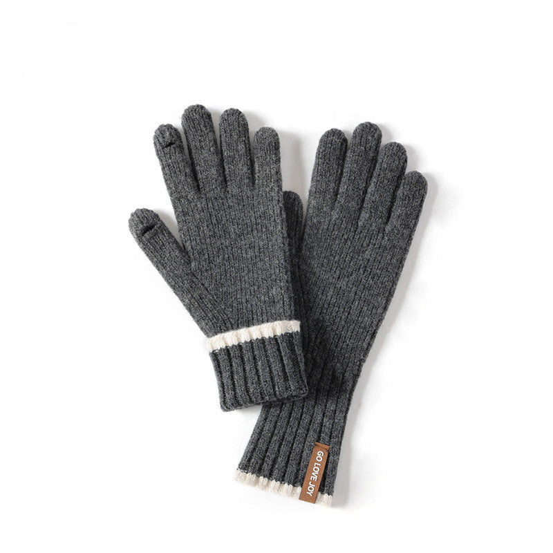 Women's Wool Knitted Long Gloves