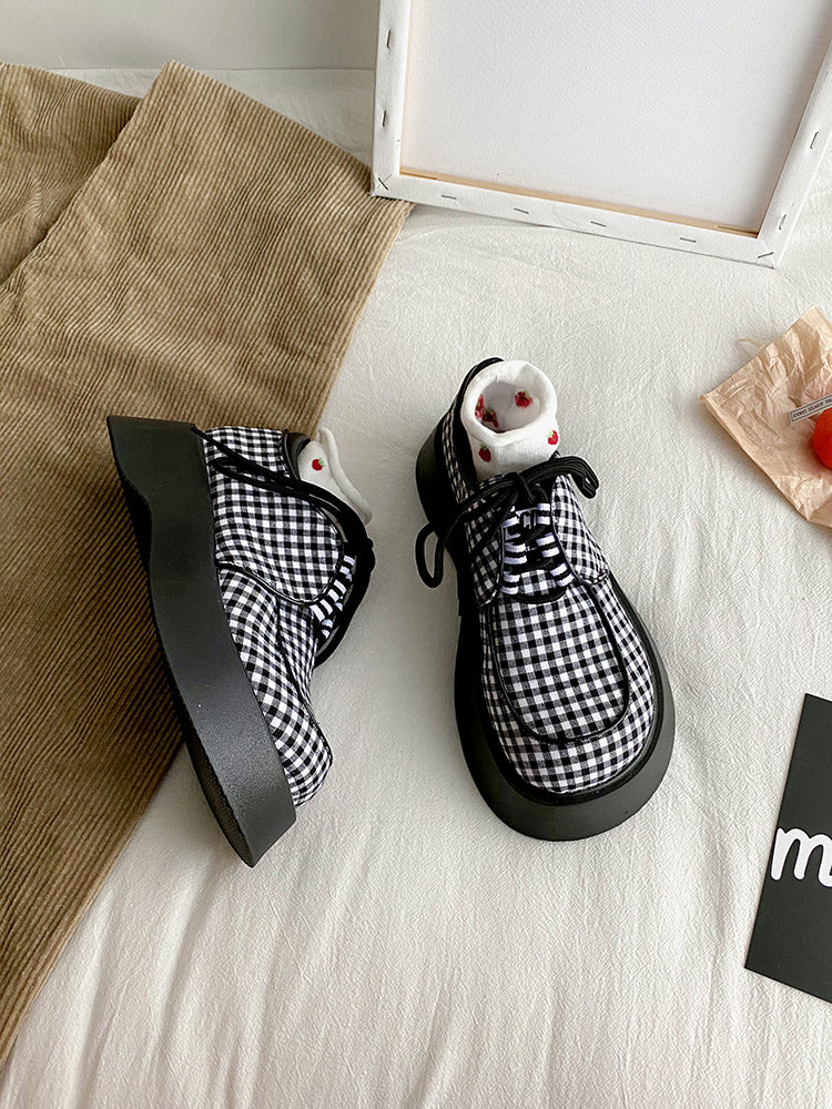 Thick-soled Soft Girl Big Toe Shoes