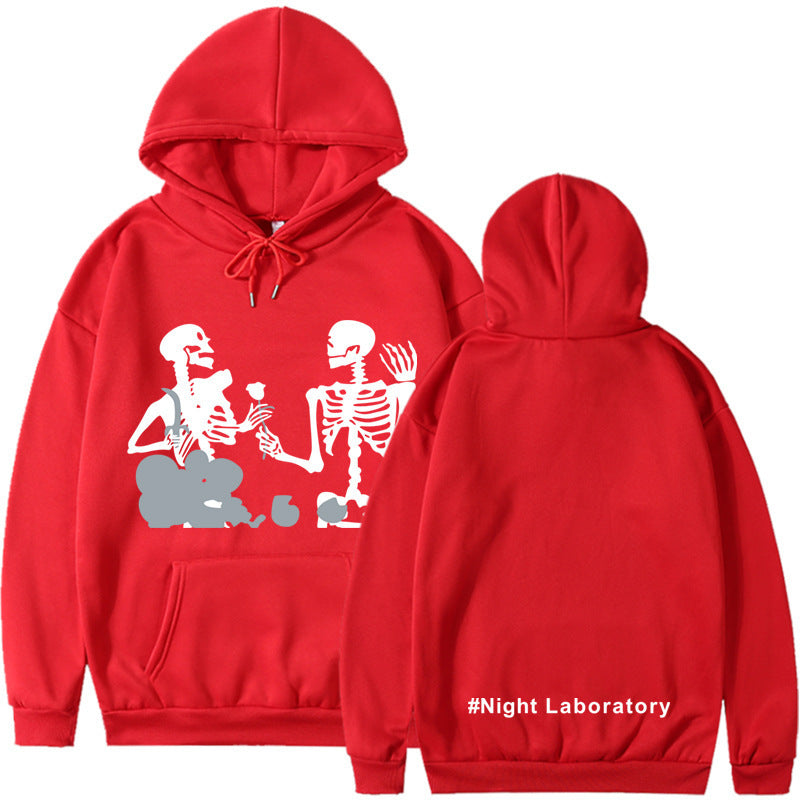 Night Laboratory Korean Style Versatile Personality Hoodie