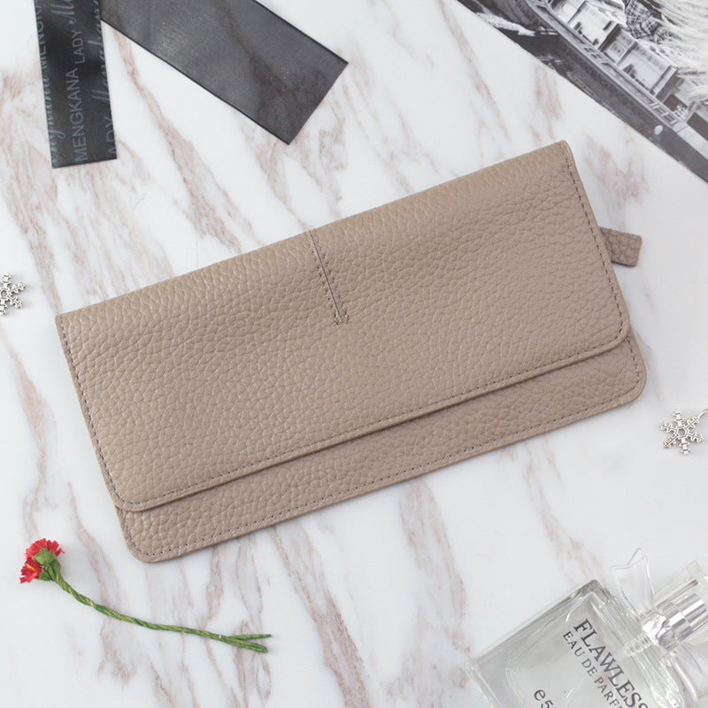 Long Multiple Card Slots Zipper Multifunctional Large-capacity Coin Purse