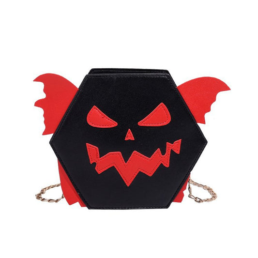 Women's Fashion Halloween Pumpkin-shaped Crossbody Shoulder Bag