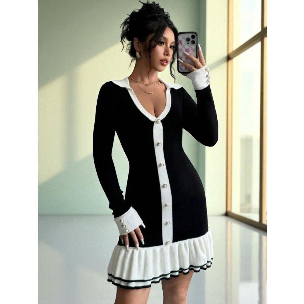 Women's French Chanel-style Casual Dress