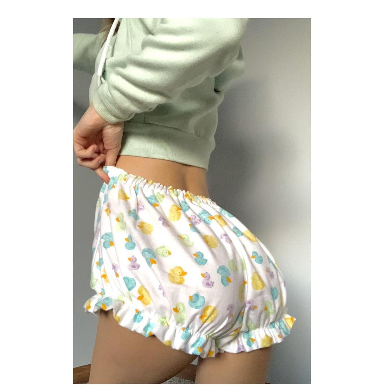 European And American Small Bowknot Plaid Shorts