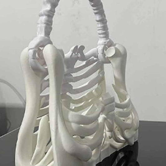Printed Skeleton Bone Bag Decoration