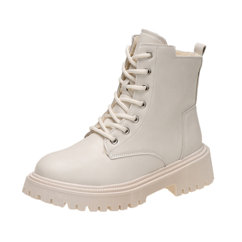 Martin Boots Women's British-style Motorcycle Platform