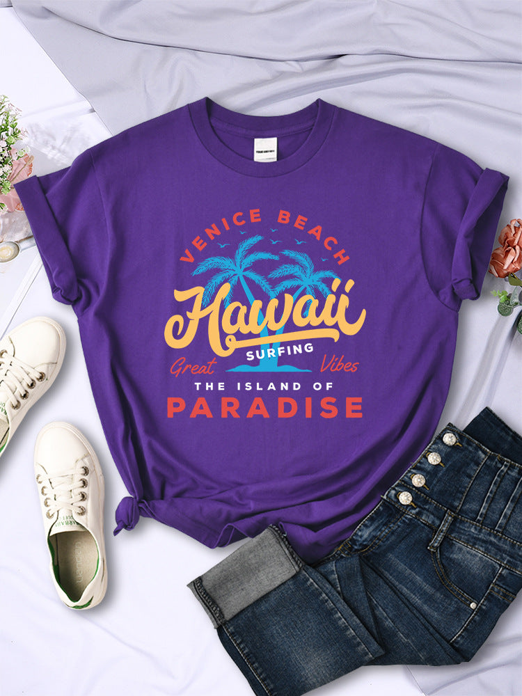 New Surfing Venice Beach Female T-shirt