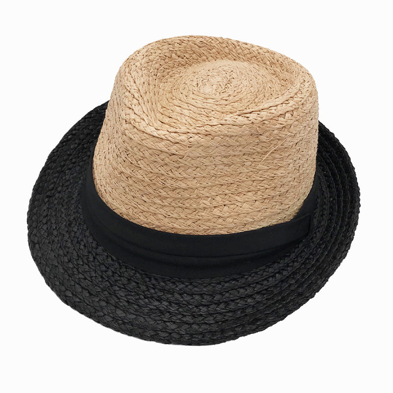Korean Version Raffia Top Hat Beach Sunshade Sunscreen