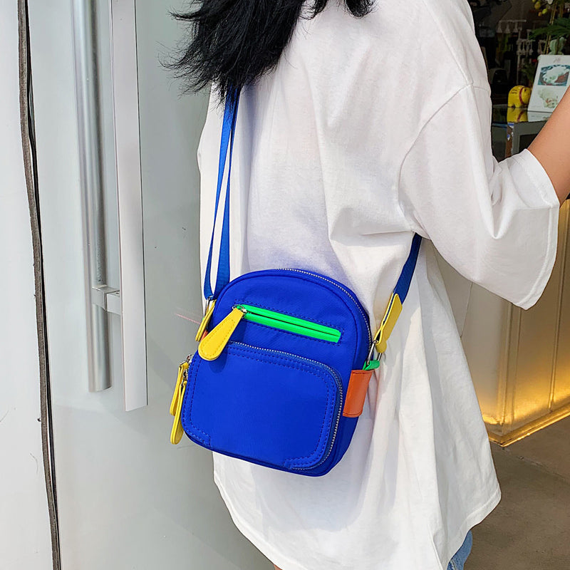 Korean Version All-match Messenger Girl Fashion Small Black Bag