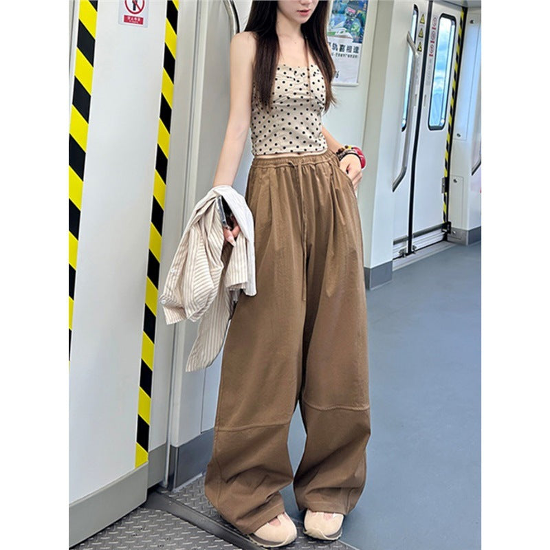 Wide-leg Quick-drying Athletic Casual Pants