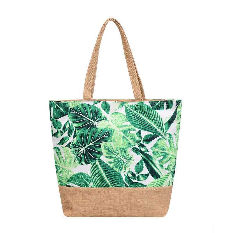 Women's Canvas Handbag Casual Simple Shoulder