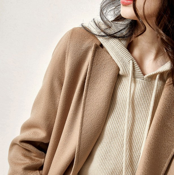 Autumn And Winter Thickening Knitted Hat Loose Sweater