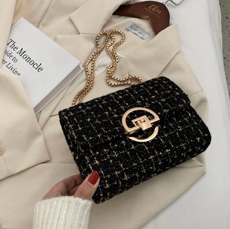 Winter New Fashion Chain Women's Shoulder Messenger Bag