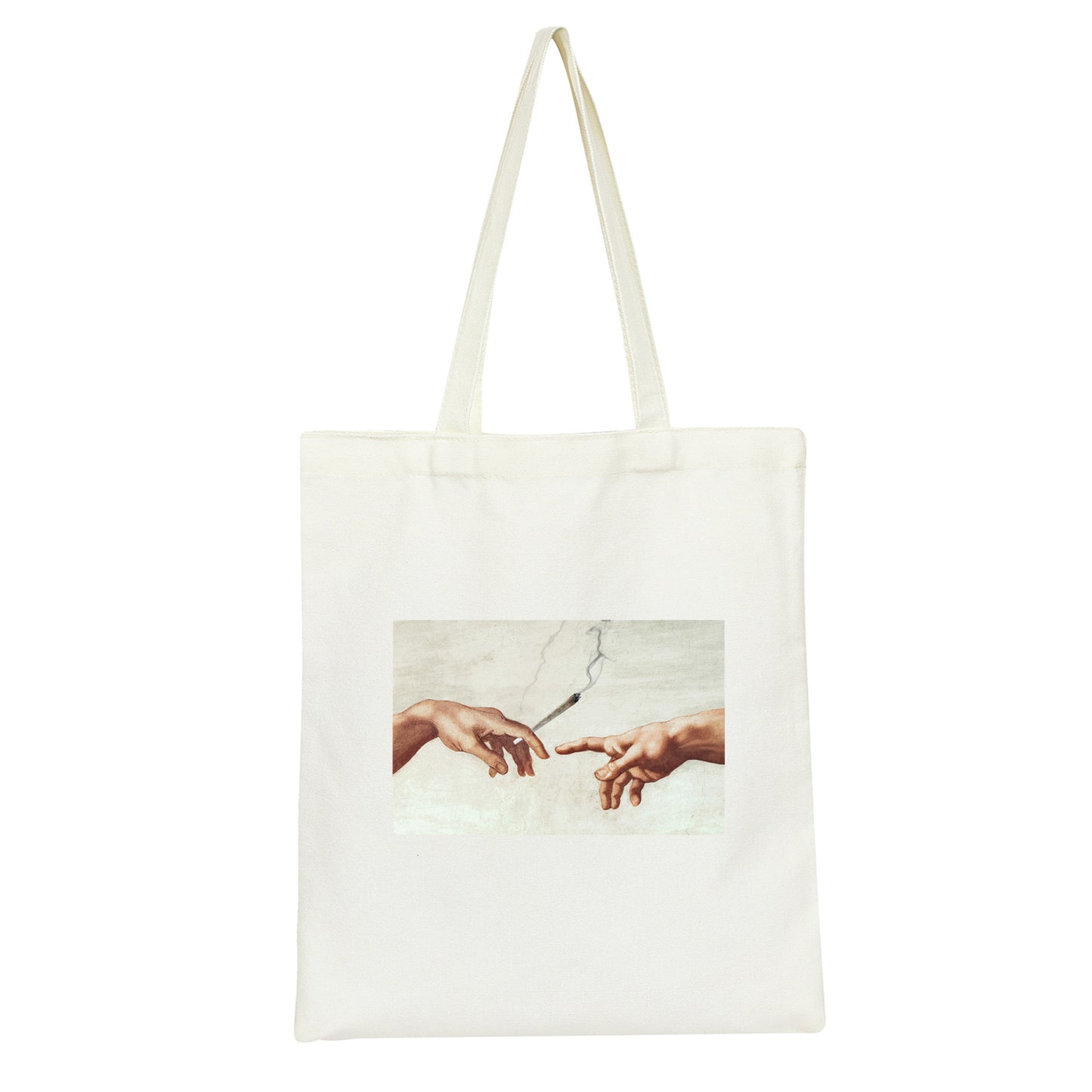Retro Printed Oil Painting Single Shoulder Canvas Bag