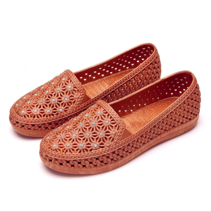 Women's New Summer Flat Bag Heel Sandals
