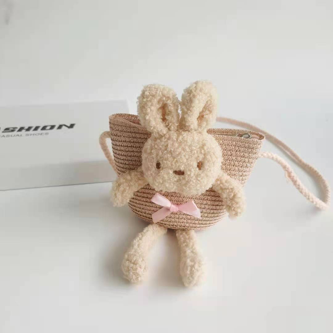 Mini Cute Bear Decorative Bag Diagonal Cross
