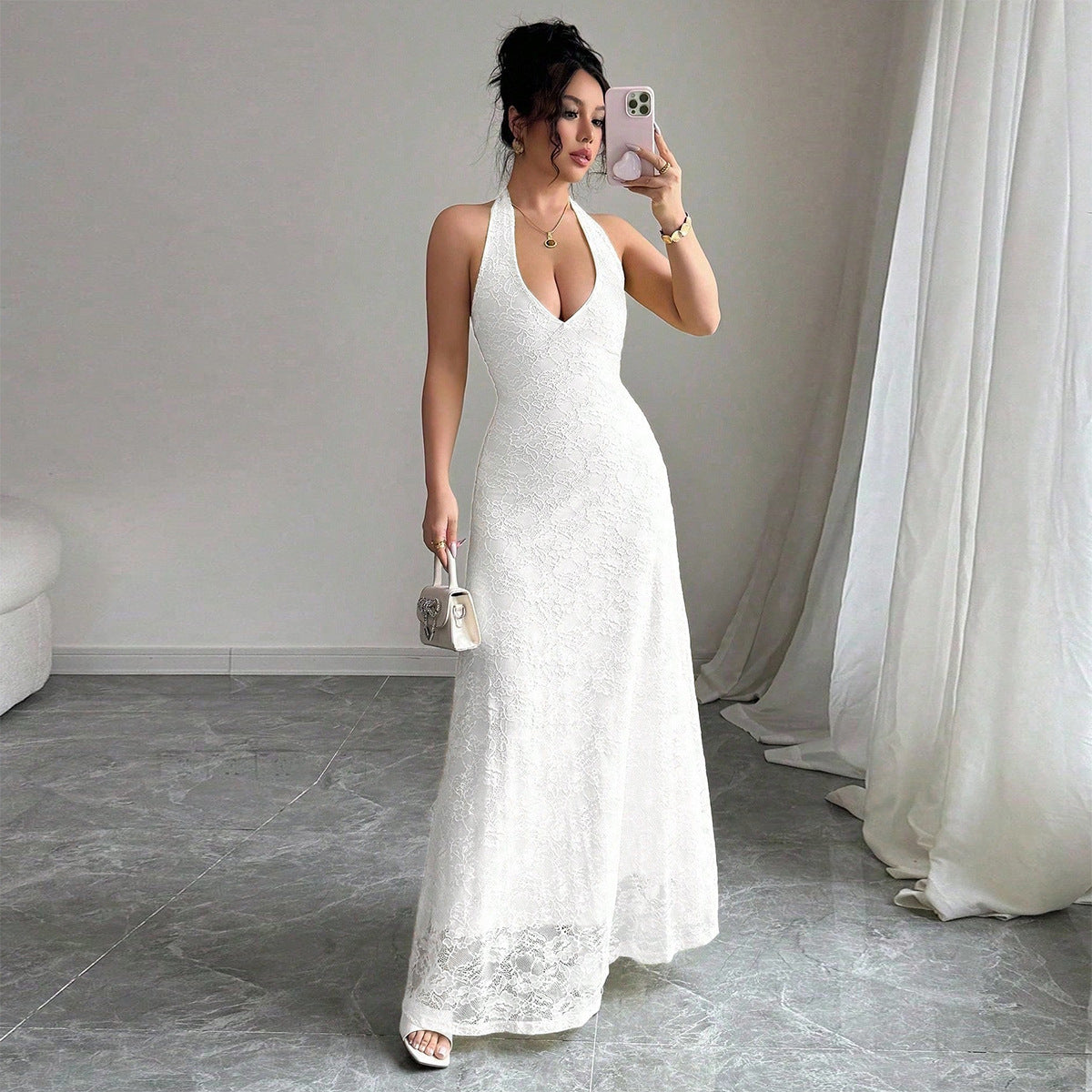 Fashionable Minimalist And Slim Fit Womens Dress