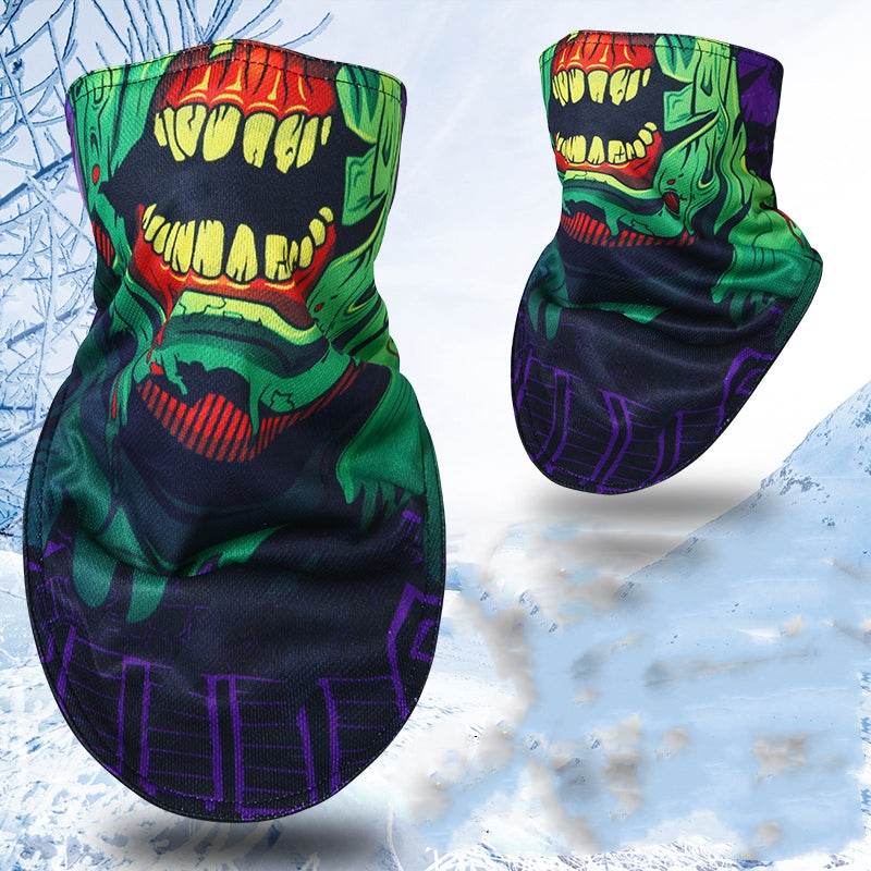 Ski Mask Men's And Women's Cycling Windproof Dust Insulating Face Towel
