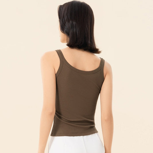 Sports Vest Women's Chest Pad Inner Wear One-piece Underwear