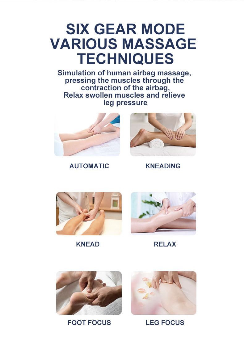 Leg Massager Leg Beauty Device Air Pressure Wave Household Use
