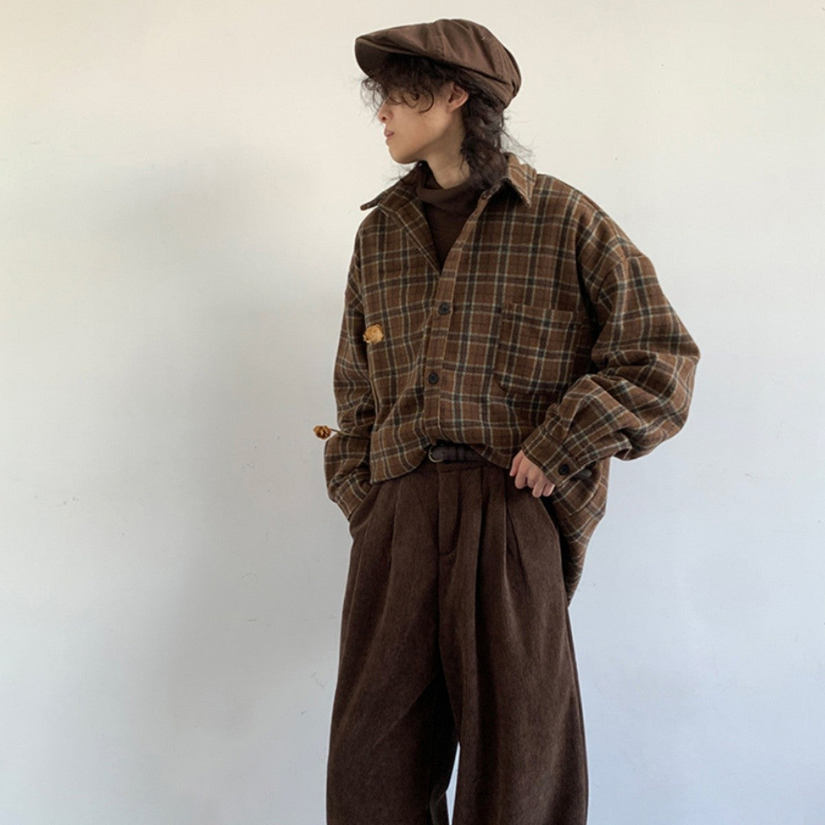 Winter Vintage Checkered Work Shirt