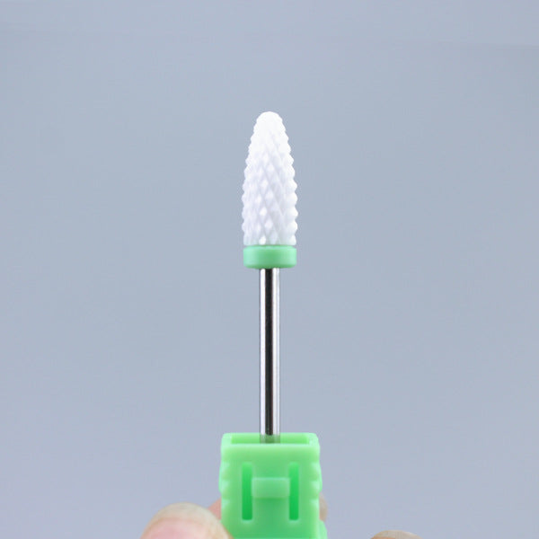 Tungsten Steel Ceramic Nail Polisher Grinding Head Accessories Tool