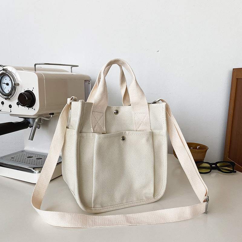 Retro Simple Large Capacity Canvas Messenger Bag