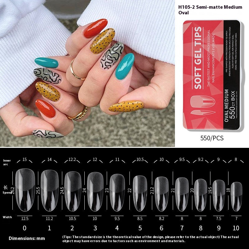 Porcelain White Box Nail Polish Ultra-thin And Scratch Free Matte