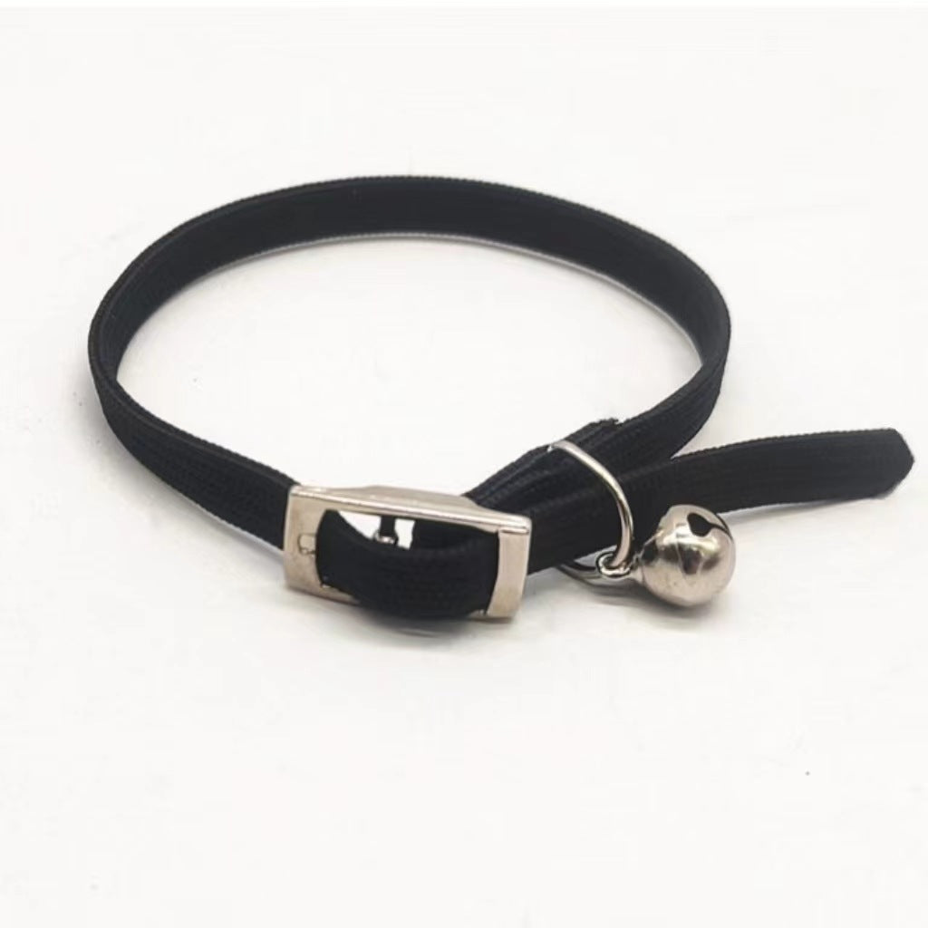 Pet Adjustable Small Collar With Bell