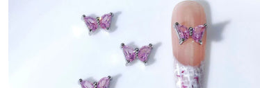 Zircon Nail Art Accessories Bow Heart Moon Irregular Multi-category