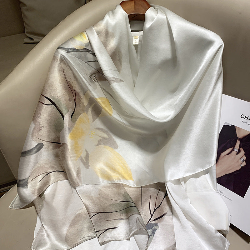 Hangzhou Silk Silk High-end Long Silk Scarf