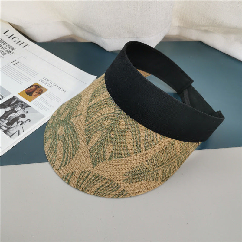 New Sunshade Women's Sunscreen And UV Protection Folding Straw Hat