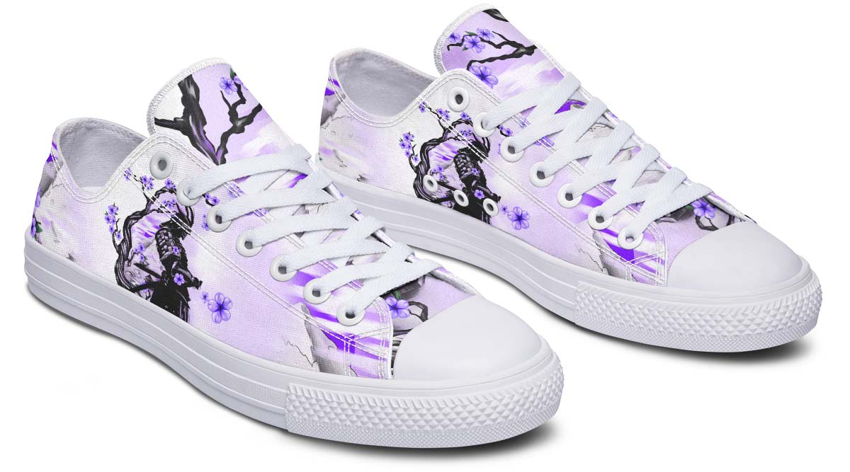 Fashion Print Couple Low-Top Canvas Shoes