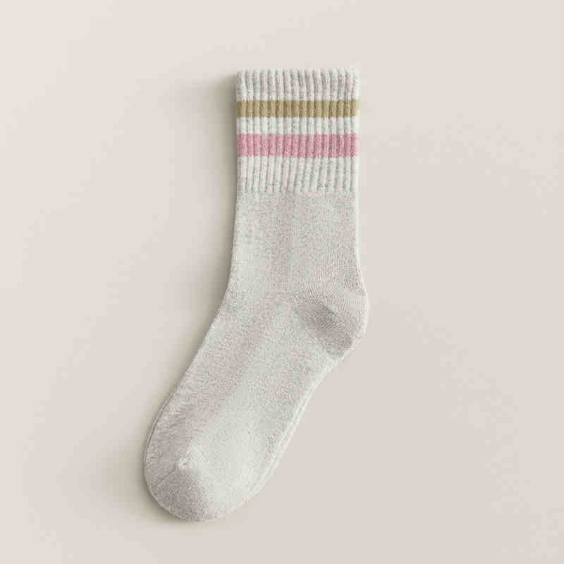 Middle Tube Boneless Thickened Warm Terry Socks