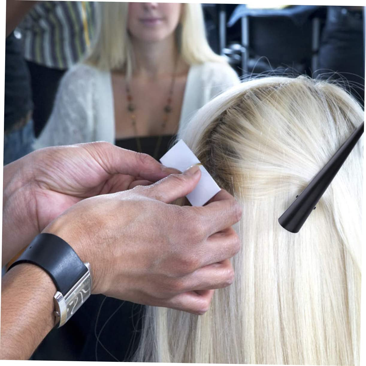 8Pcs Seamless Duckbill Clips for Hair Partitioning Non-Damaging Alligator Hair Clips for Thick Curly Styling for and Home