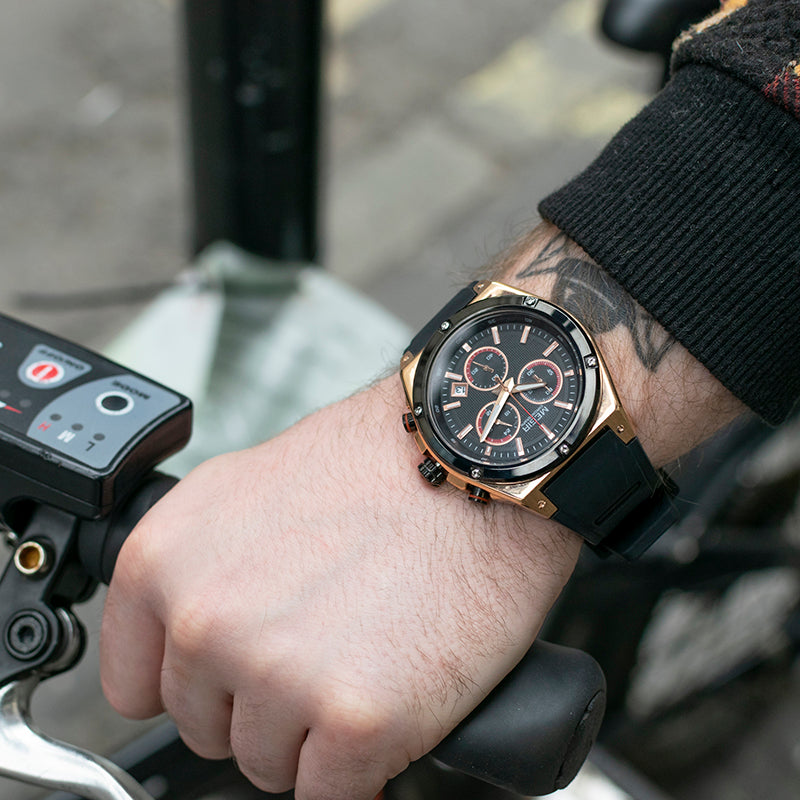 Men's Watch Fashion Multifunctional Sports Silicone Watch