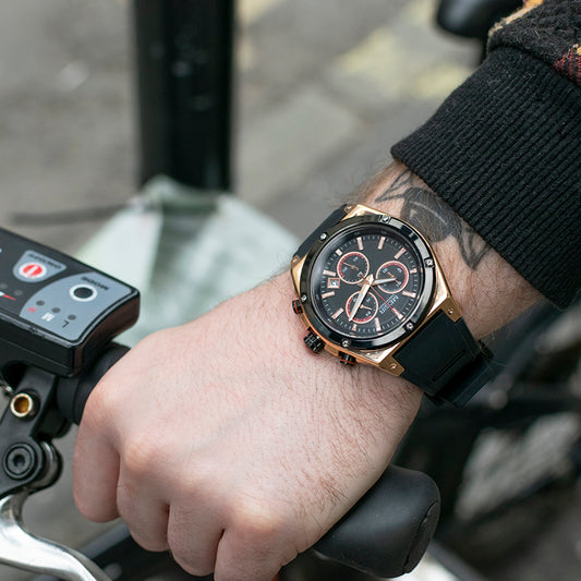 Men's Watch Fashion Multifunctional Sports Silicone Watch