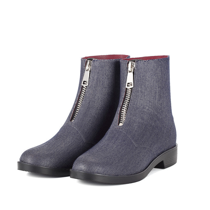 Waterproof Non-slip Mid-to-short Tube Lightweight Rubber Shoes