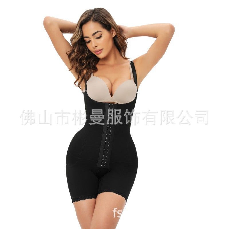 Belly Contracting Hip Lift Body Shaping One-piece Corset
