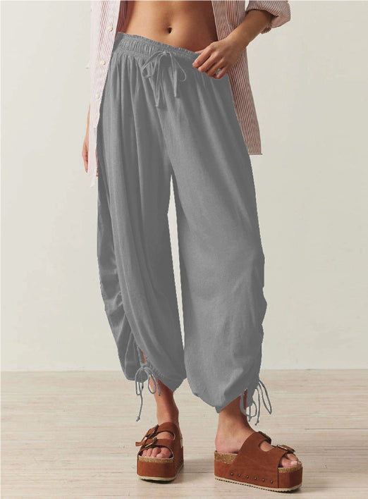 Drawstring Versatile Casual Comfortable Bloomers