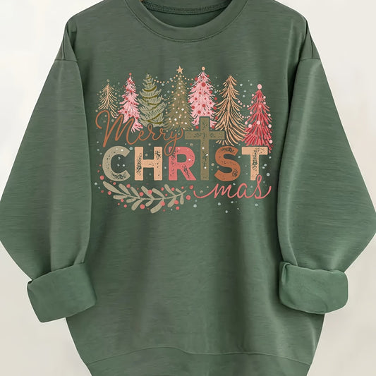 Jul Europæisk Amerikansk Mode Blomstret Print Dame Sweater