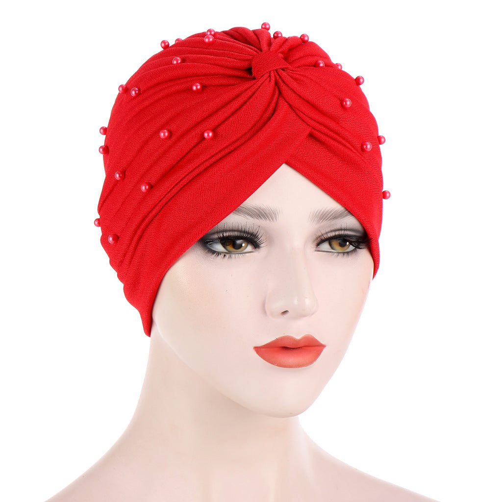 Casual Beaded Pleated Simple Toe Cap