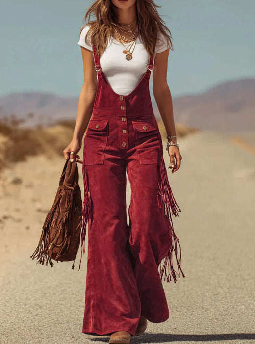 Wide Leg Overalls For Women Relaxed Workwear Inspired Style